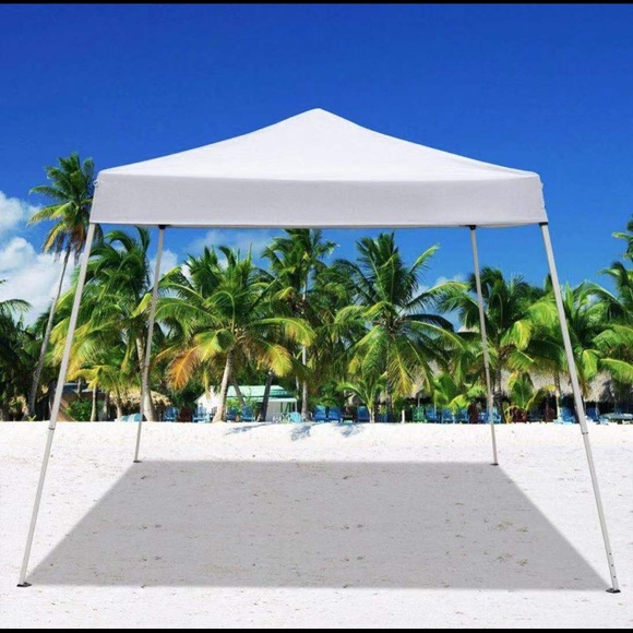 10 x 10 slant legs pop up canopy